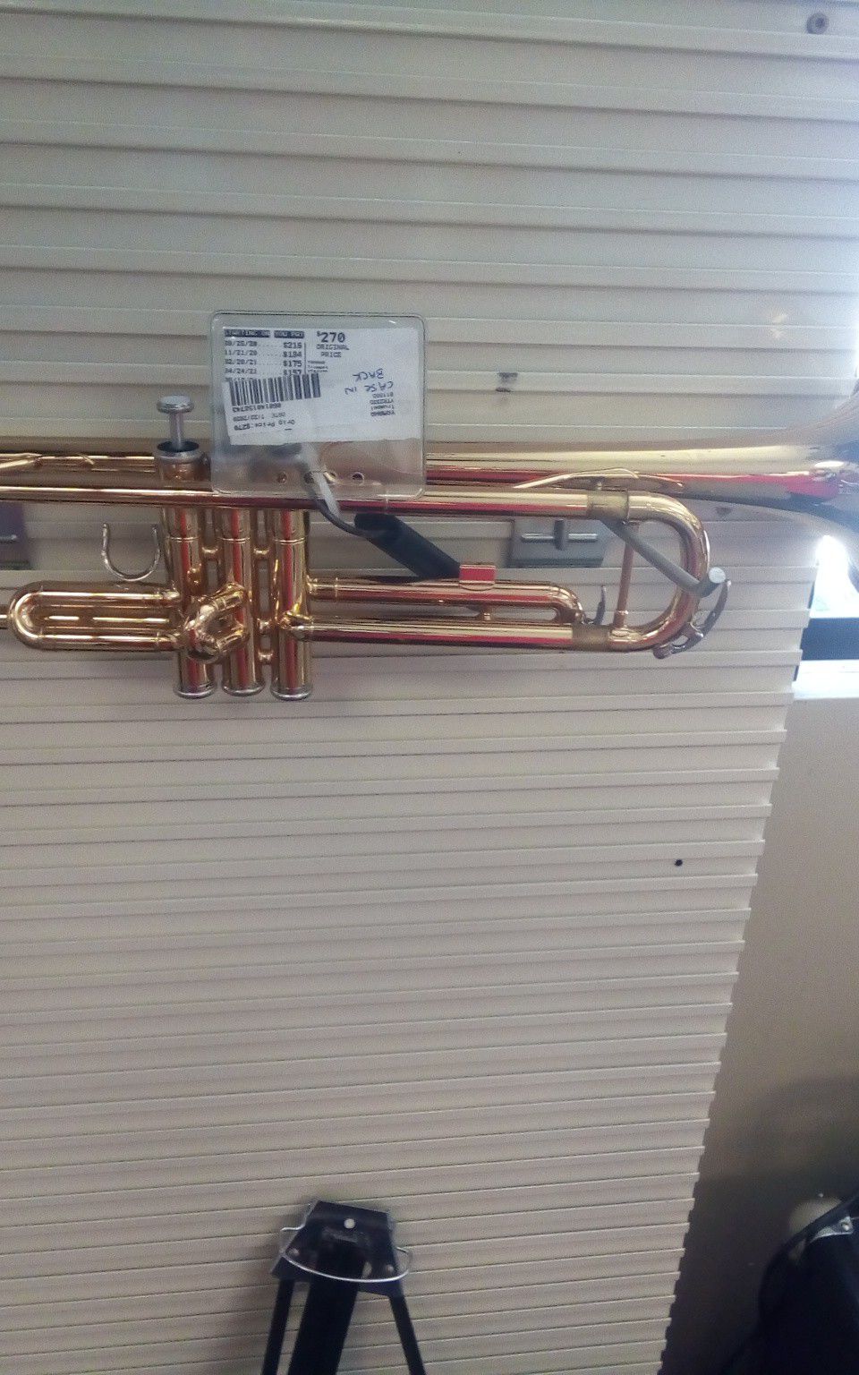 Beautiful Yamaha trumpet YTR2335