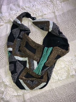 Hand Beaded Necklace.