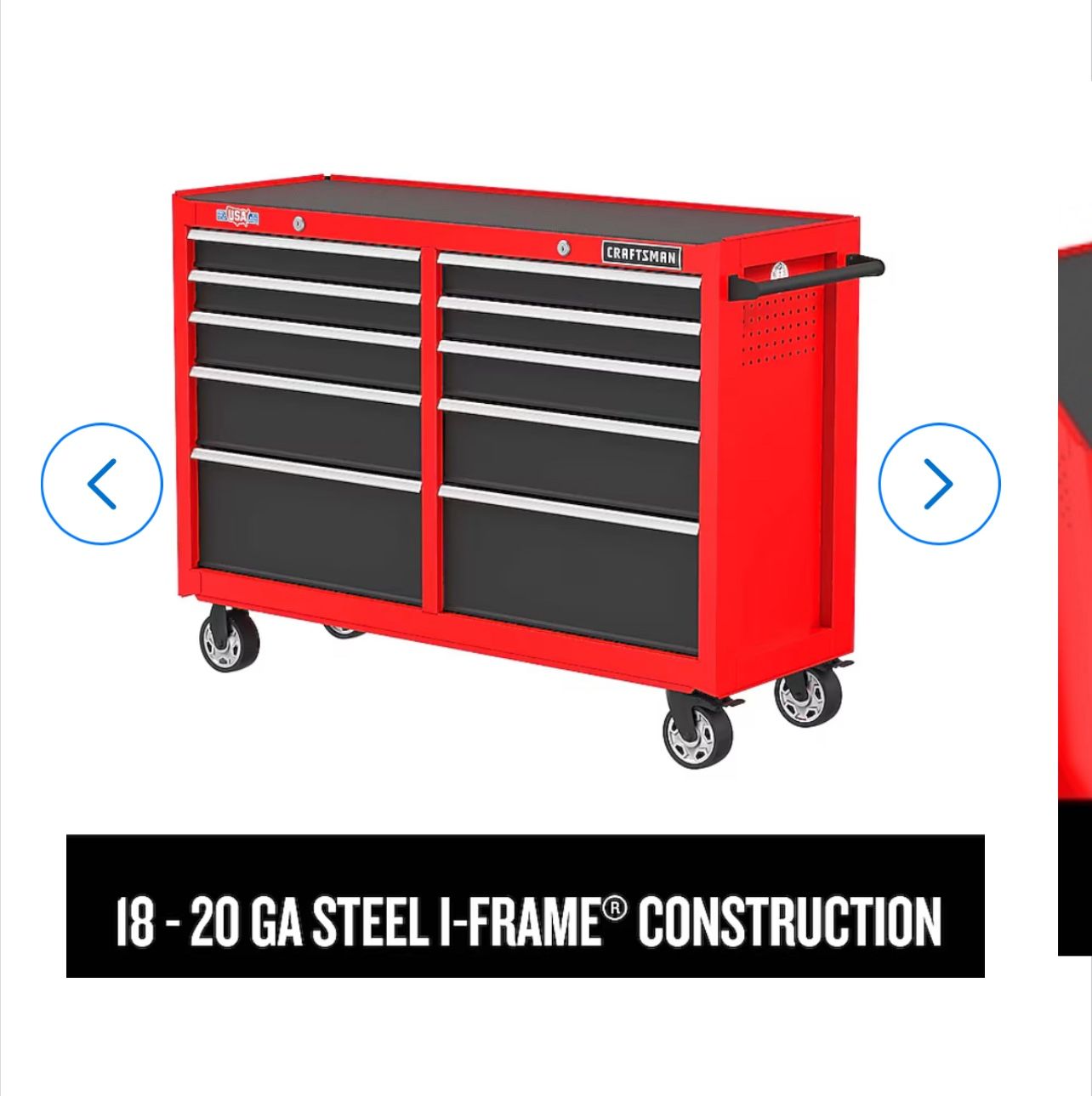 Steel Rolling Tool Cabinet