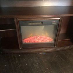 Electric Fire Place (Tv Stand)