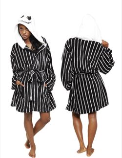 Women’s Jack Skellington Robe LG/XL