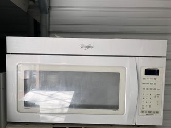 Whirlpool White Microwave