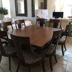 Solid Wood dinning Table 60” X 72”