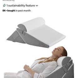 Bedlux Wedge Pillow Headboard. 3pcs