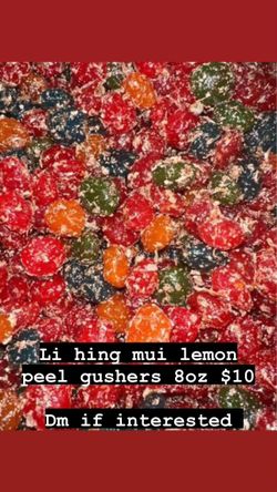 Li Hing Lemon Peel Gushers