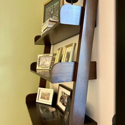 Pottery Barn Ladder Bookshelves