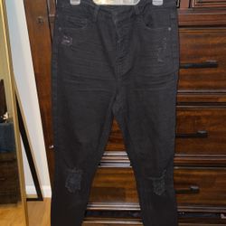 Black Jeans Size 5 High W