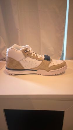 Nike mens Air Trainer 1 Shoes, Limestone/Ale Brown/White/Vale, 12