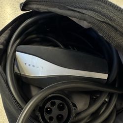 Tesla Travel Charger With Adapter