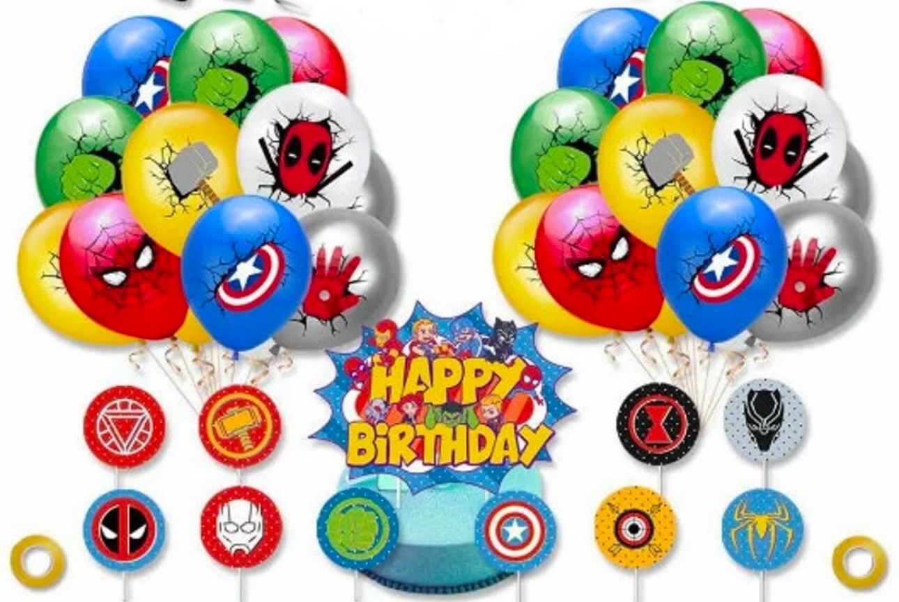 Superhero Birthday Party Supplies