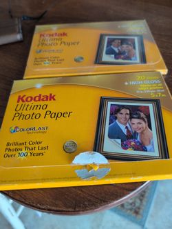 Kodak ultima Photo Paper