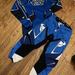 Thor Phase Racing Outfit BLUE