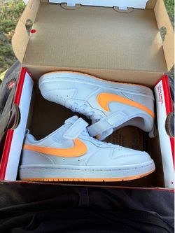 Kids Nike Court Borough shoes new 13c