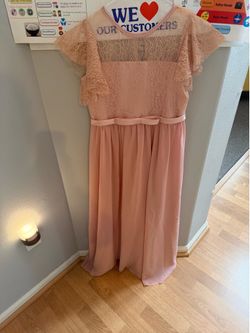 Big Girls Size 12 Pink Dress
