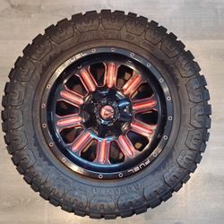 Fuel Wheels + 33” Tires – Like New – $1,650
