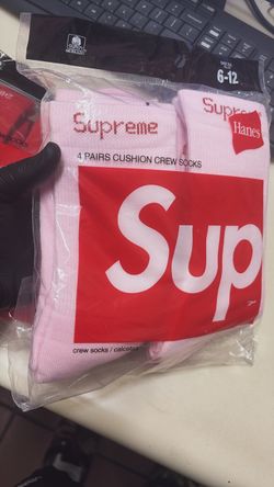 Supreme Socks *pink*