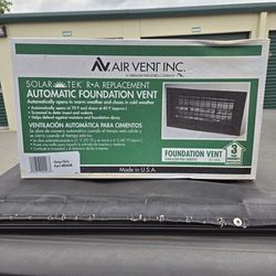 New Foundation Vent."CHECK OUT MY PAGE FOR MORE DEALS "