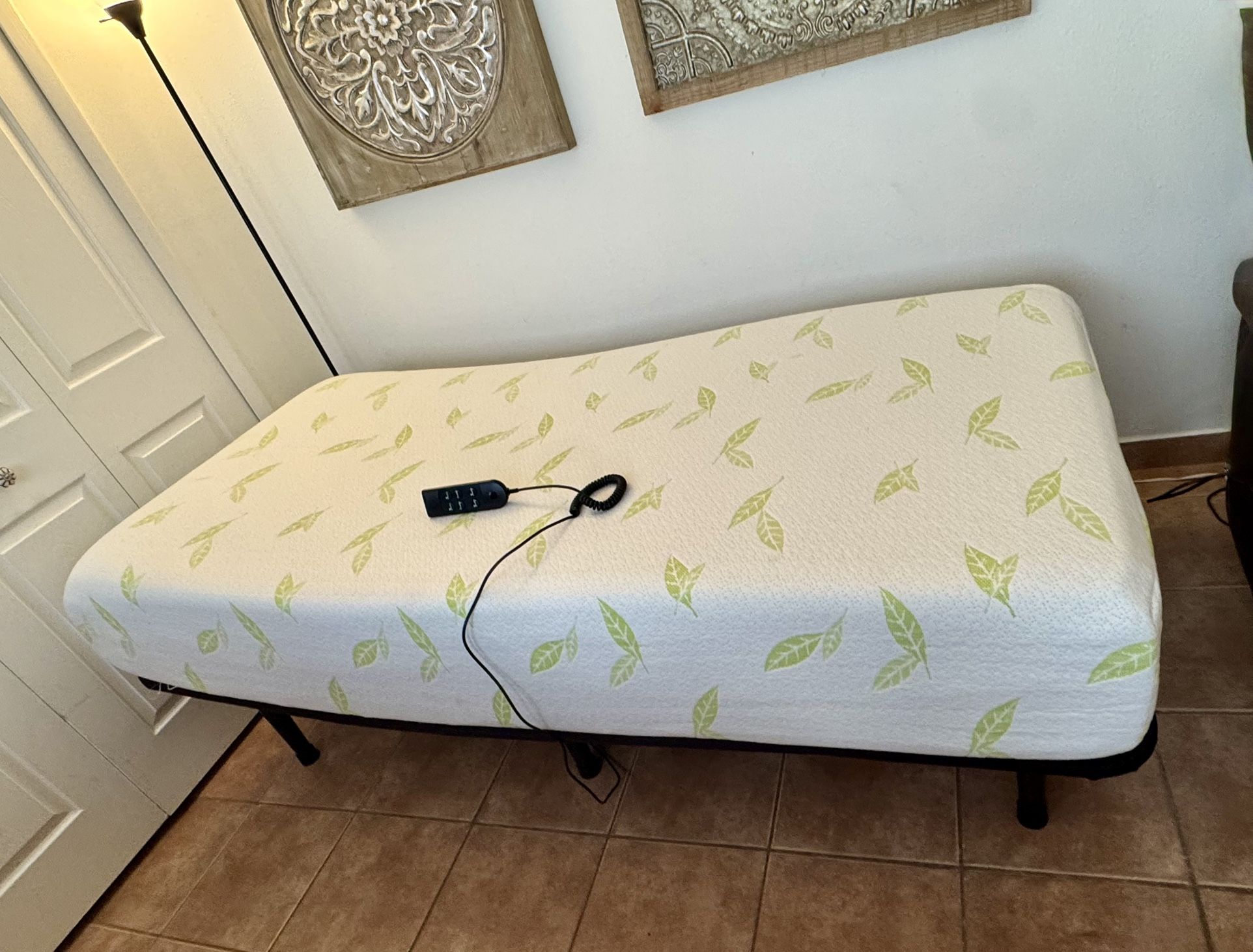 Twin XL Position Bed With Mattress