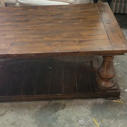 Solid Wood Coffee Table 