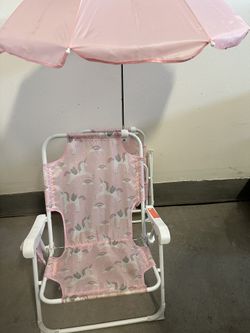 Beach Chair With Umbrella