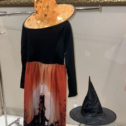 Adult Halloween Costume Party Dress New Size Small Witch 