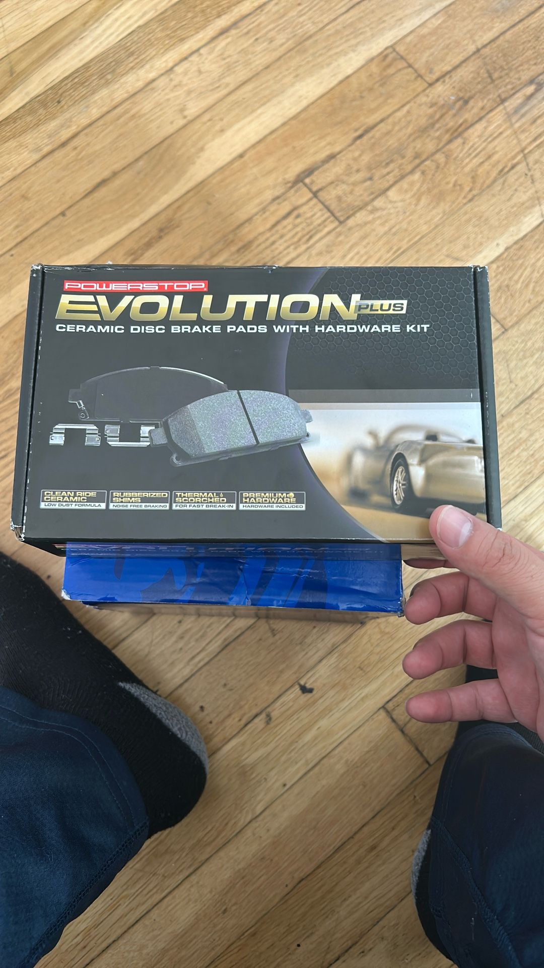 Part# 17-707 ; Power stop z17 evolution plus ceramic brake pads with hardware
