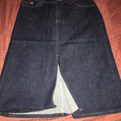 Gap Jean skirt size 10