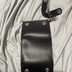 Black Faux Leather Wallet