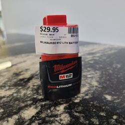 Milwaukee M12 Lithium Battery