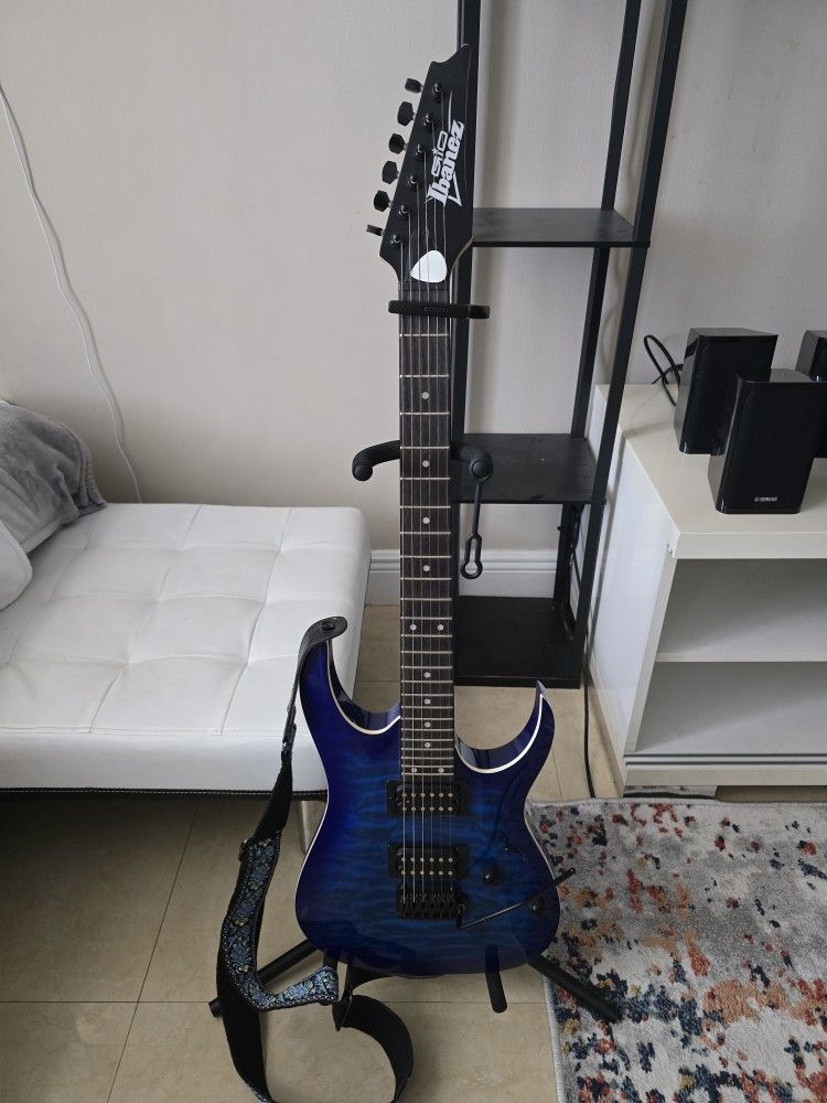Ibanez GIO GRX70QA Electric Guitar - Excellent Condition