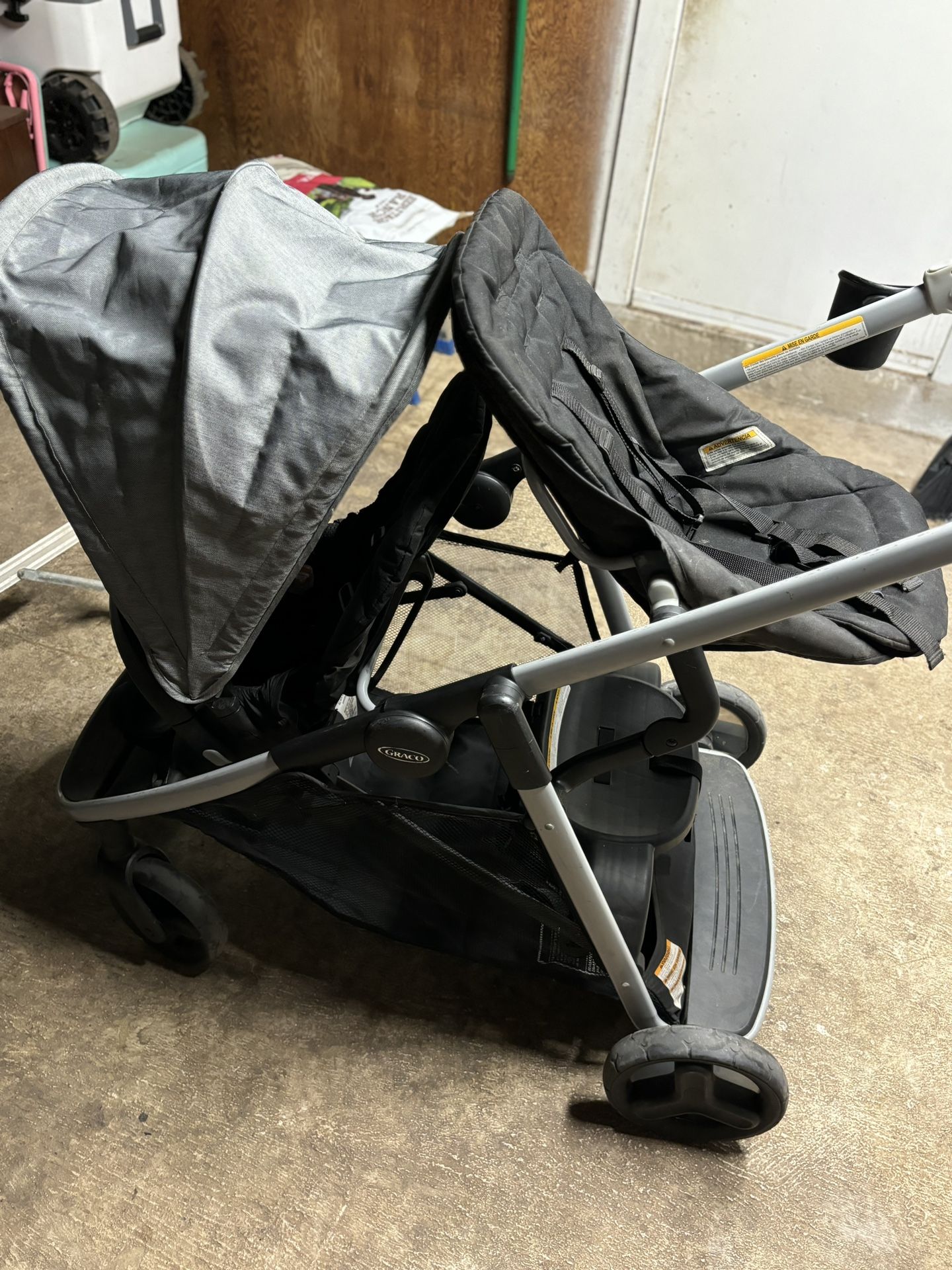 Sit n Stand Stroller With Infant Seat
