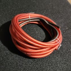 OFC 8 Gauge Wire Red 17' Black 3' Pure Copper