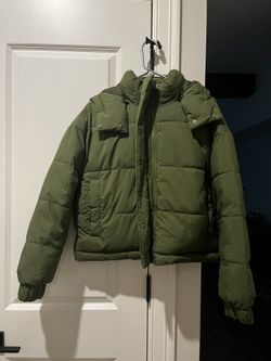 Green Fall/Winter Jacket