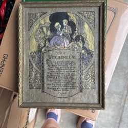 Antique Framed Wall Art