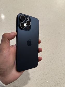Apple iPhone 15 Pro Max - Blue Titanium - 256GB - AT&T Locked - Like New | New 5 months use only