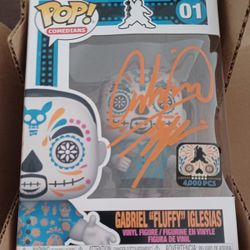 Gabriel "Fluffy" Iglesias Autographed Funko DAY OF THE DEAD #01