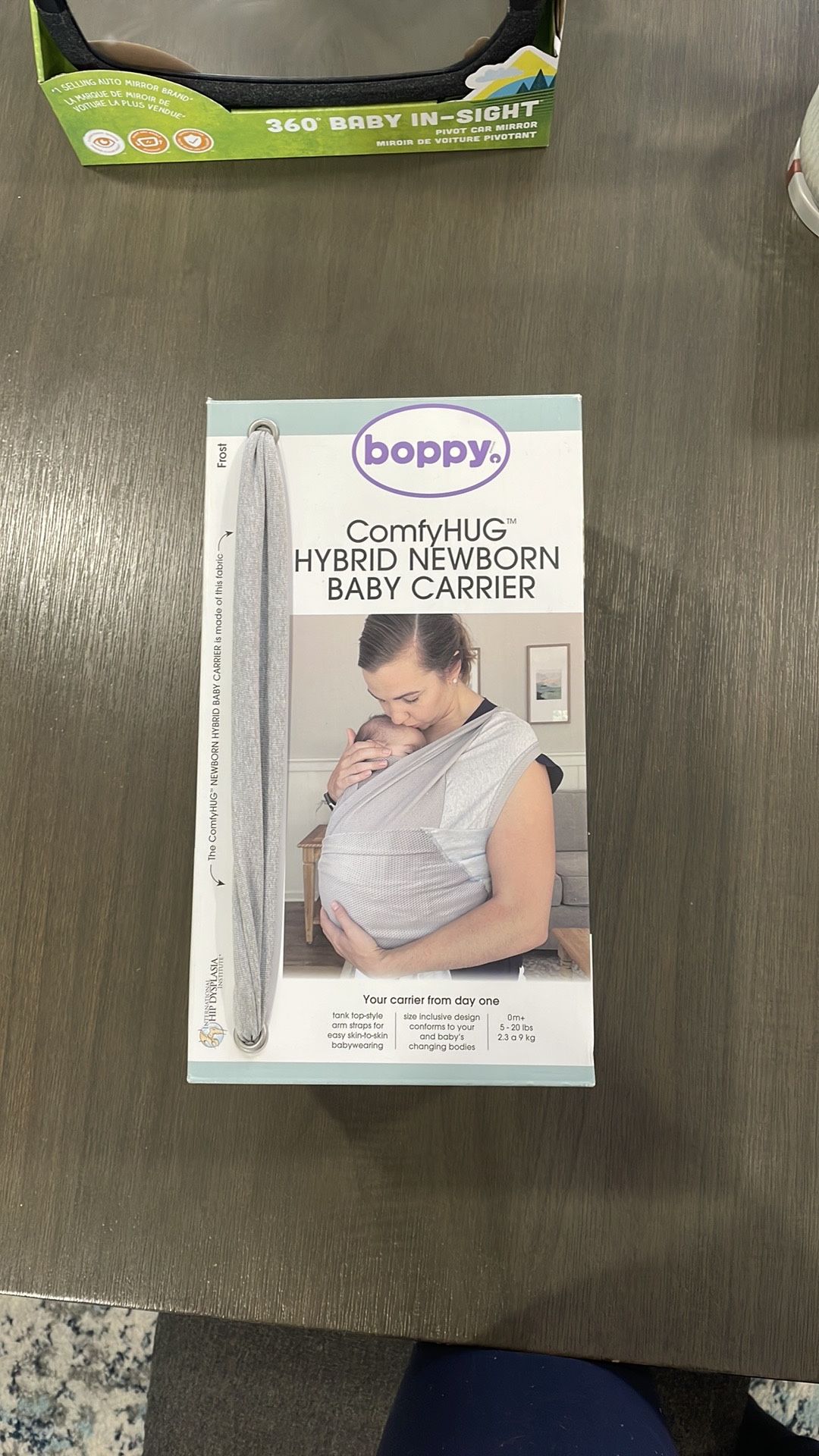 NEW Boppy ComfyHUG Hybrid Newborn Baby Carrier
