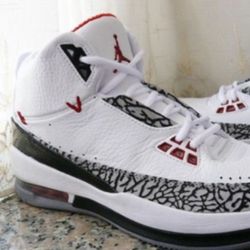 Nike Air Jordan 2008 2.5 Team White red Cement 331987 161 Size Men s 12 for Sale in Dm Air Force Base AZ OfferUp