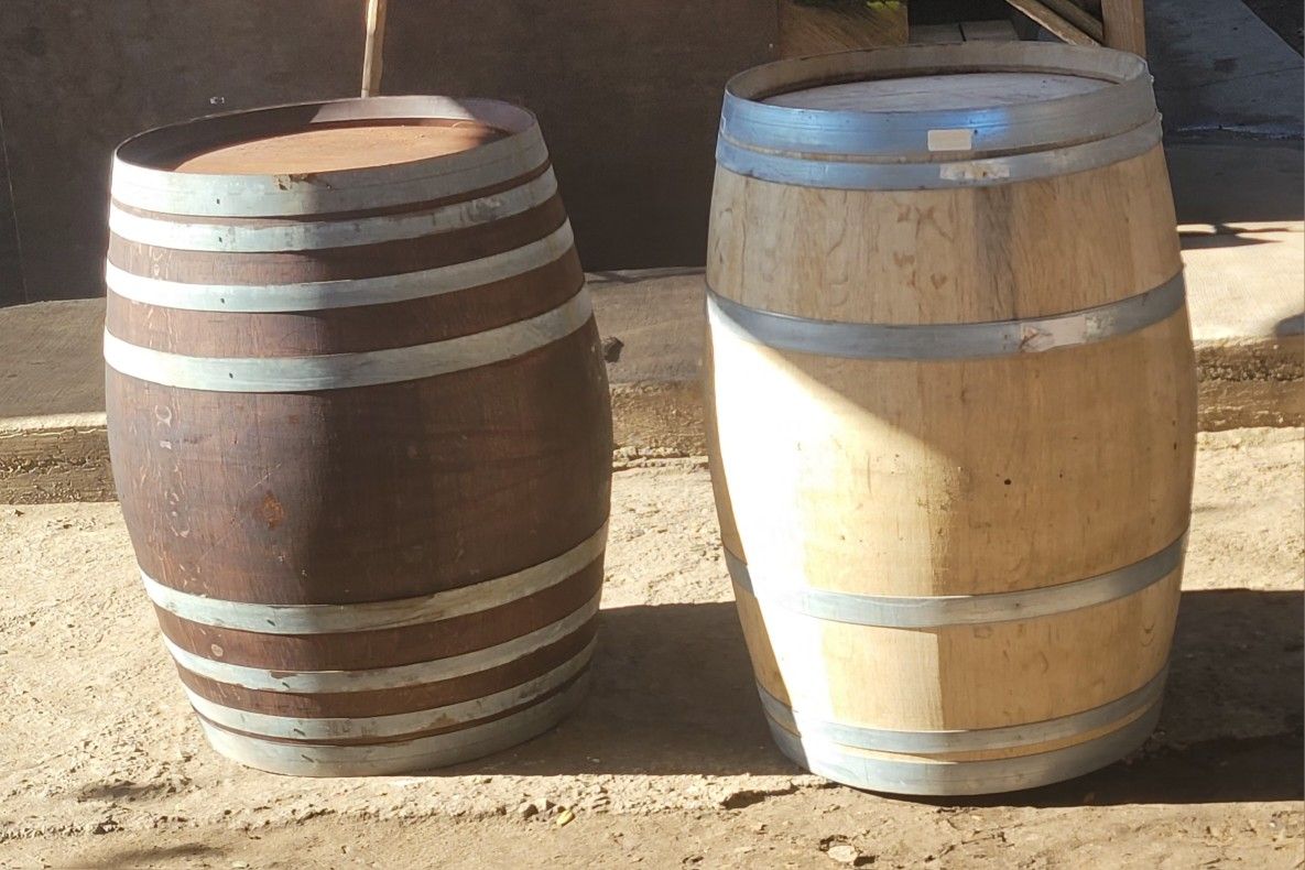 Wine Barrels $70