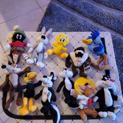 Vintage Looney Tunes Plush Animals 