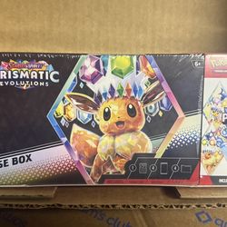 Pokemon Prismatic Evolutions Surprise Box And Booster Bundle