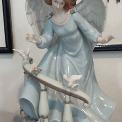13.5 Inch PORCELAIN ANGEL.