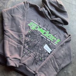 Spider Hoodie Slate Grey 