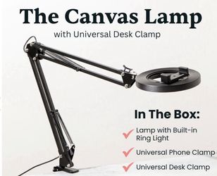 CANVAS artist content creation lamp