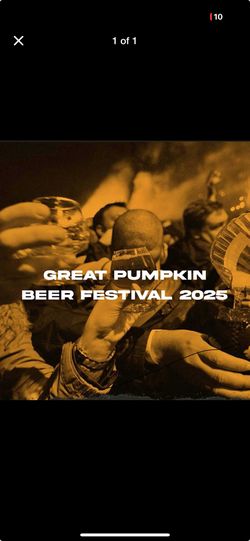 Great Pumpkin Beer Festival 2025