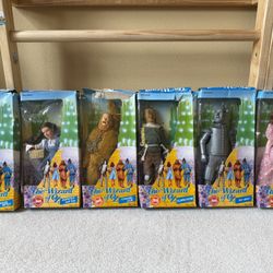 Wizard of Oz 50th Anniversary Doll Set (6 Figures, In Box)