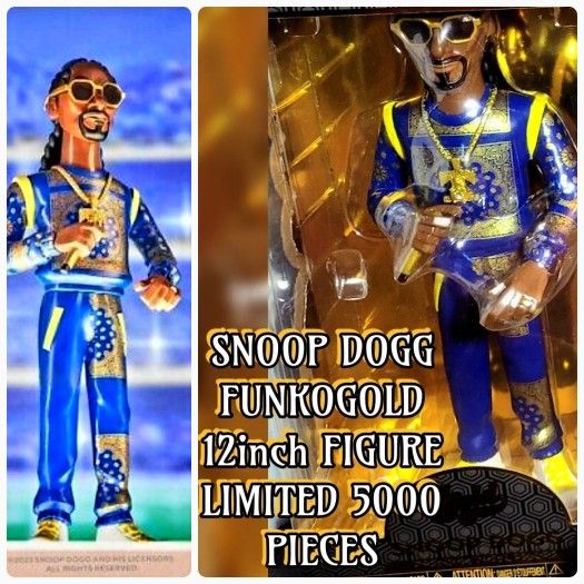 12 INCH SNOOP DOGG FUNKO GOLD 500pc LIMITED for Sale in Fontana