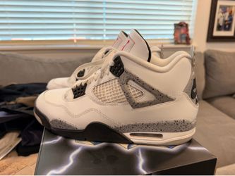Jordan 4 Cement size 10