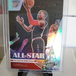 Thunder Russell Westbrook Refractor Card