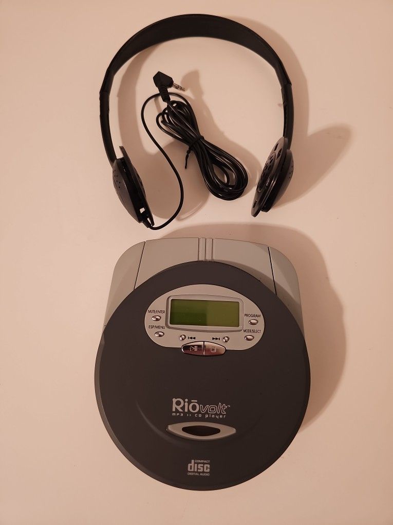 Rio Volt Digital Audio Portable/ Personal CD Player Mp3